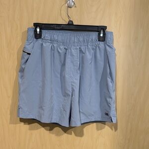 Men's Athletic Shorts in Light Gray